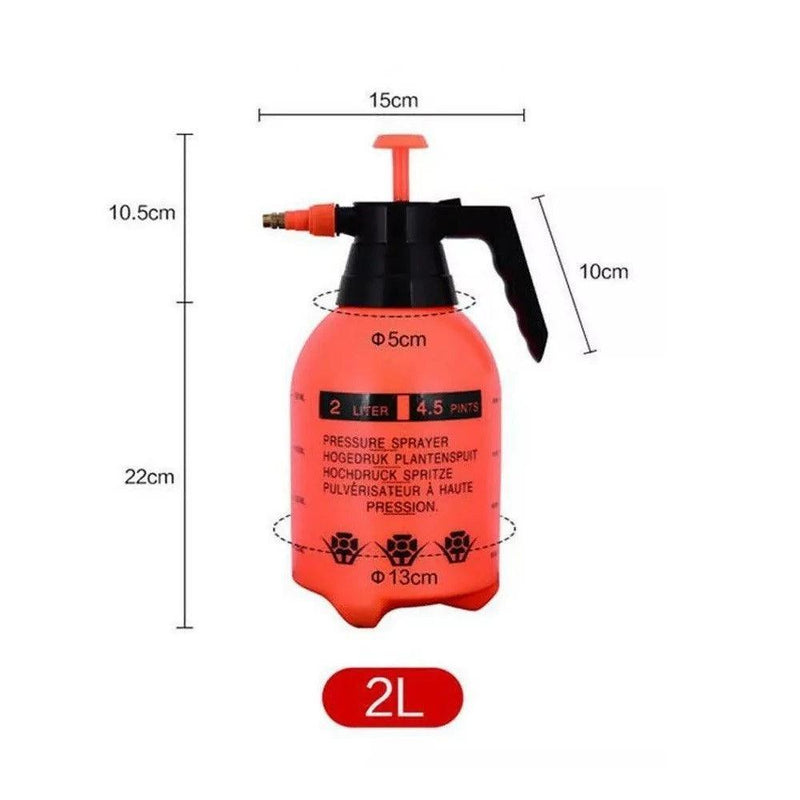 Pulverizador Borrifador Spray Multiuso 2L com Alta Pressão