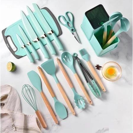 Conjunto  De Utensílios  Silicone