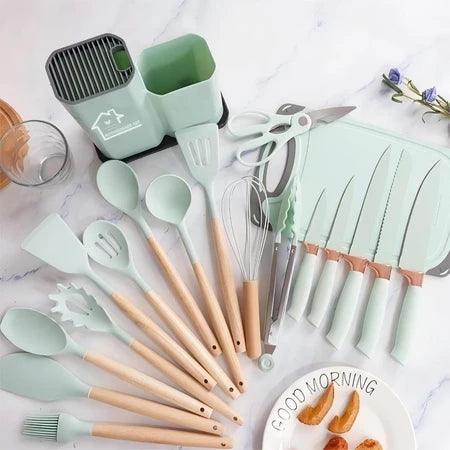 Conjunto  De Utensílios  Silicone