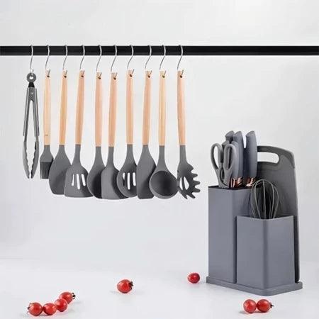 Conjunto  De Utensílios  Silicone